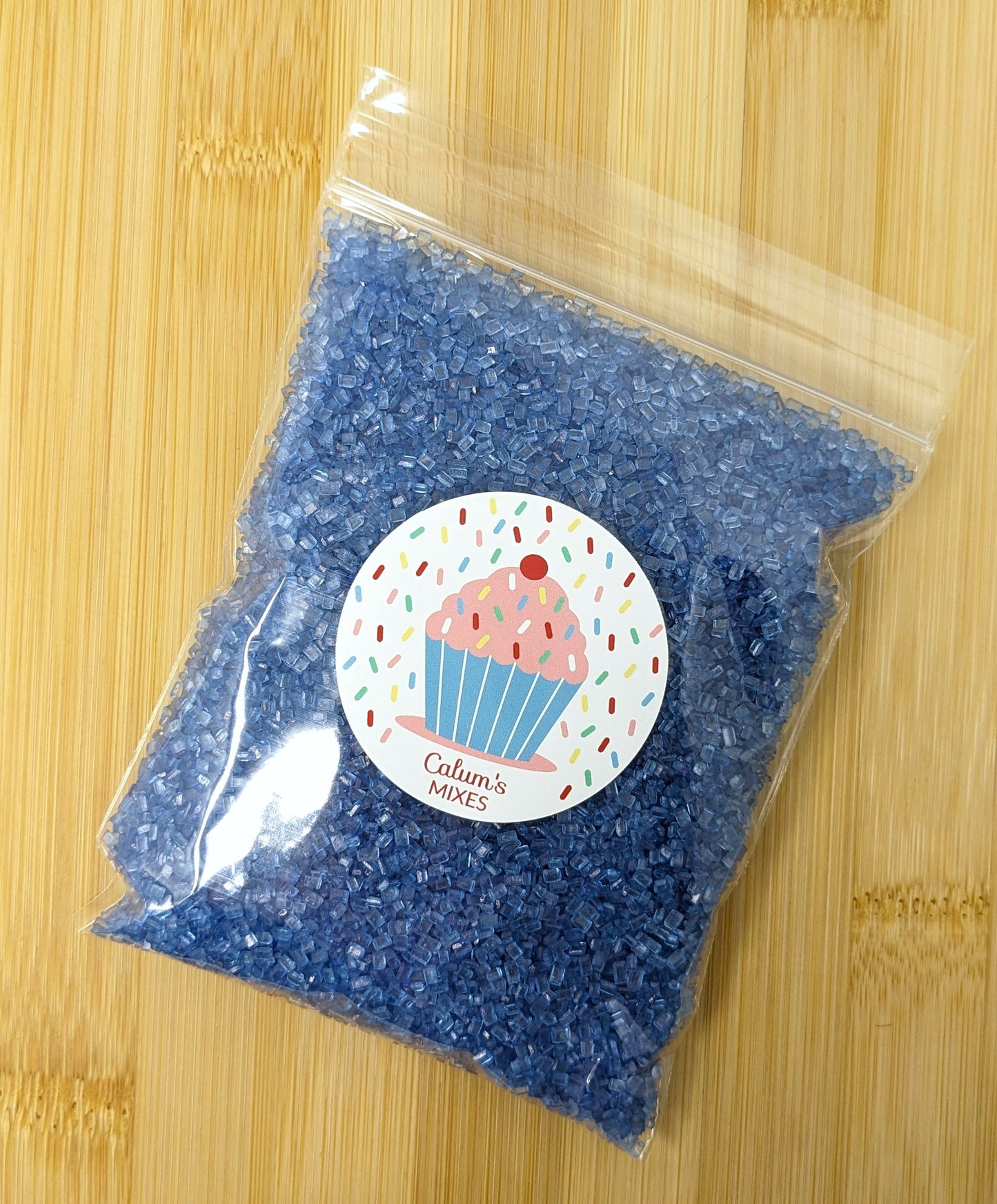 Blue Sugar Cake Sprinkles