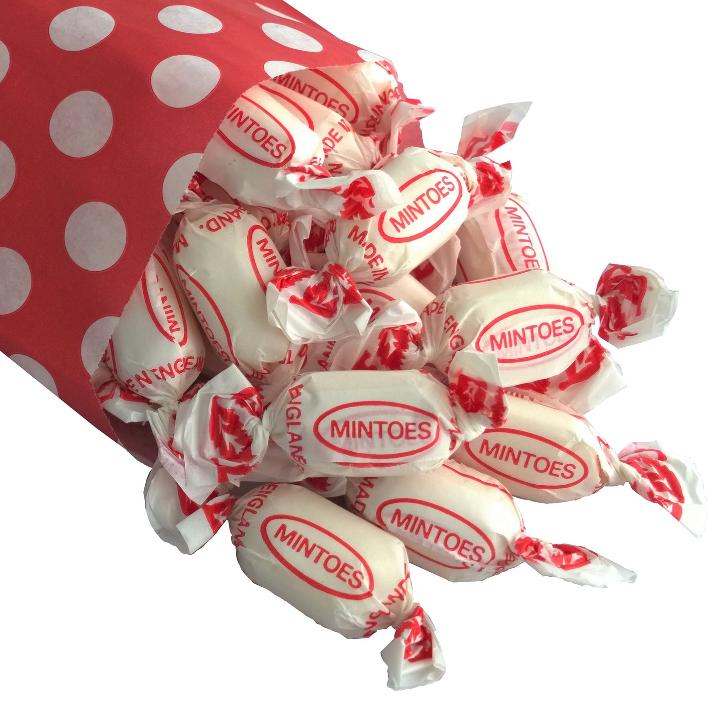 Sugar Free Mintoes - Strawberry Laces Sweet Shop