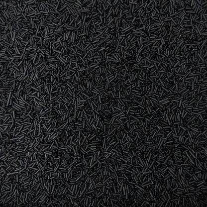 Black Sugar Strands Cake Sprinkles