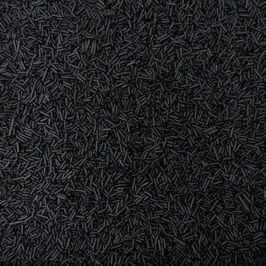 Black Sugar Strands Cake Sprinkles