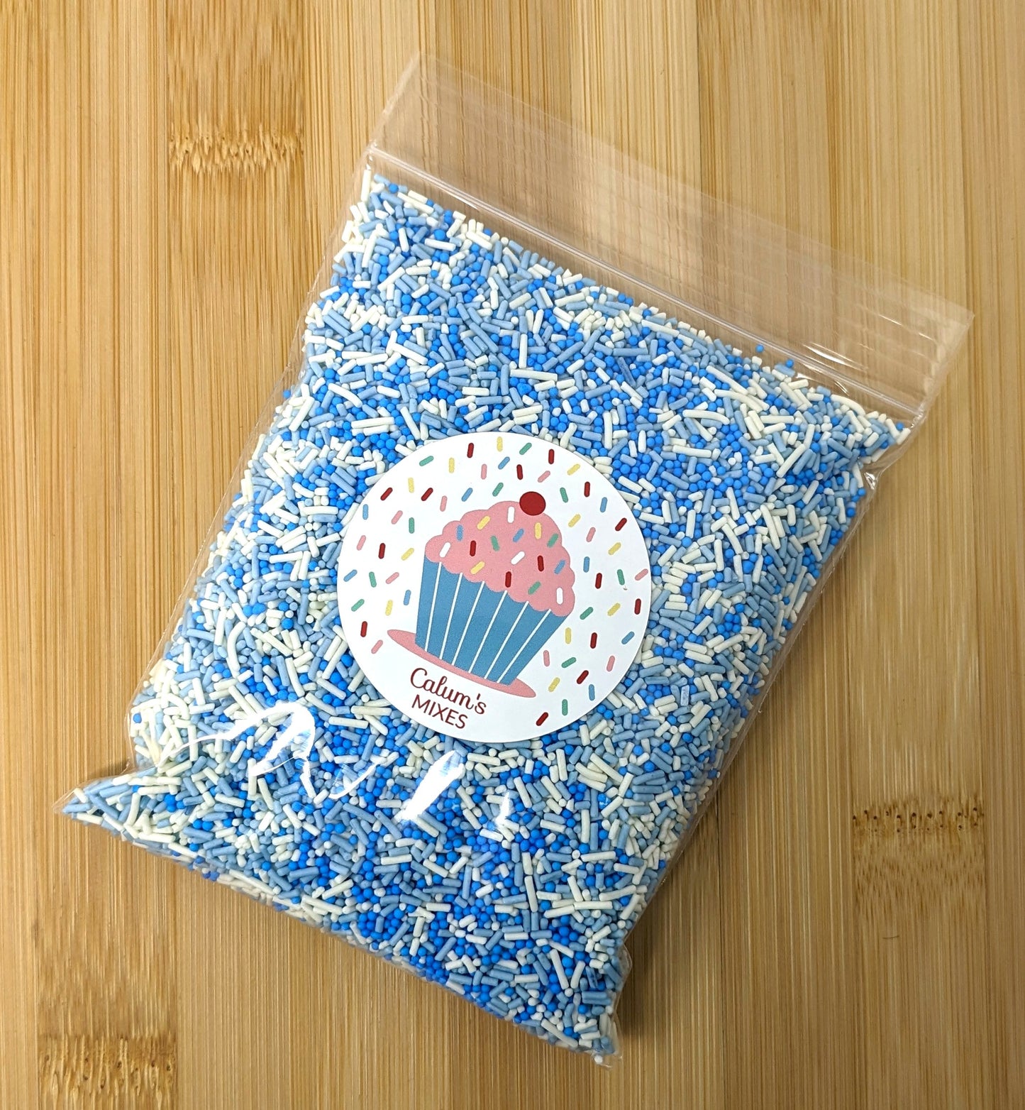 Blue Mixed Cake Sprinkles