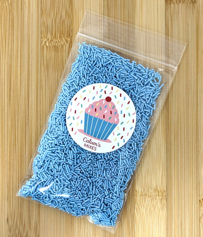 Blue Sugar Strands Cake Sprinkles
