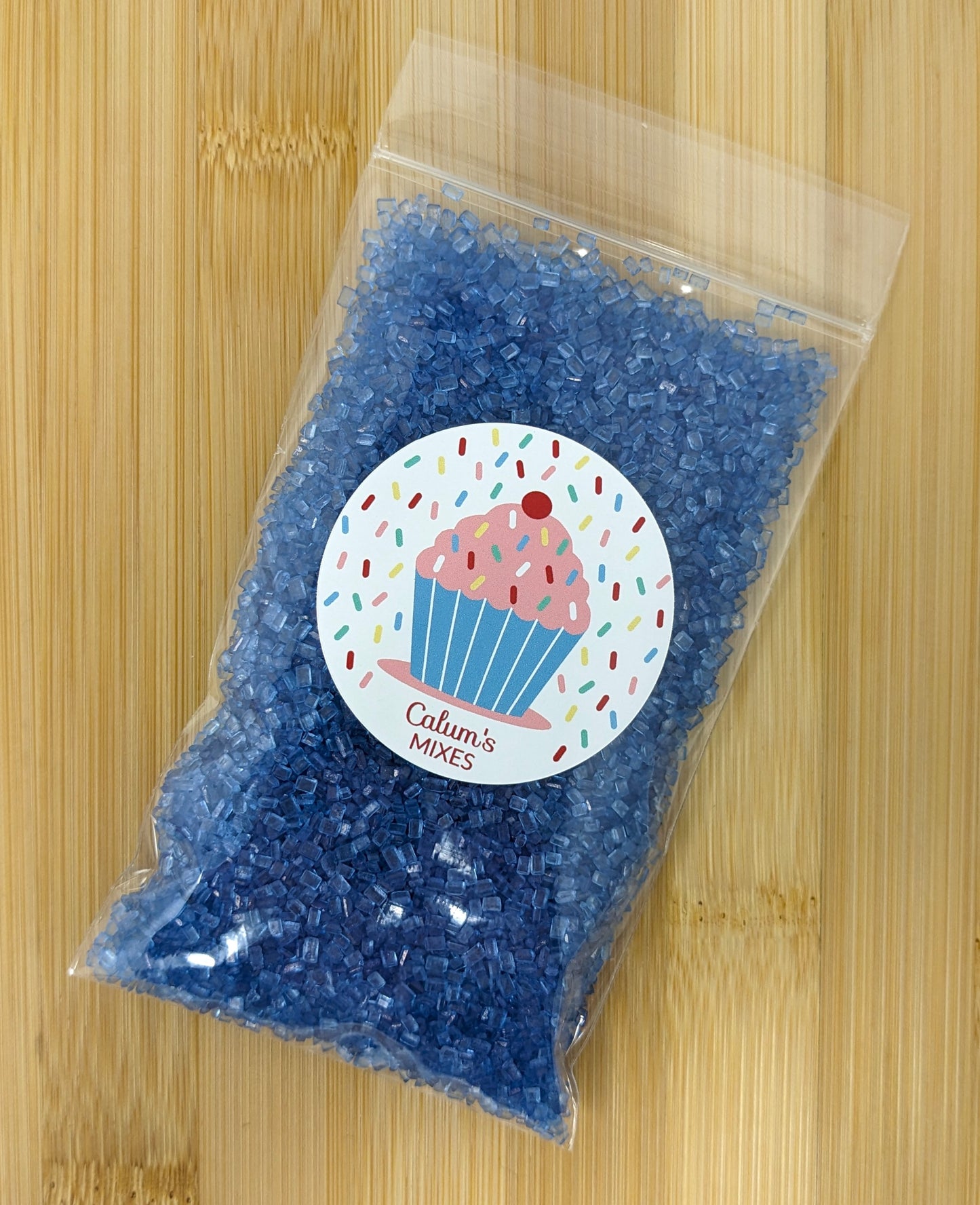 Blue Sugar Cake Sprinkles