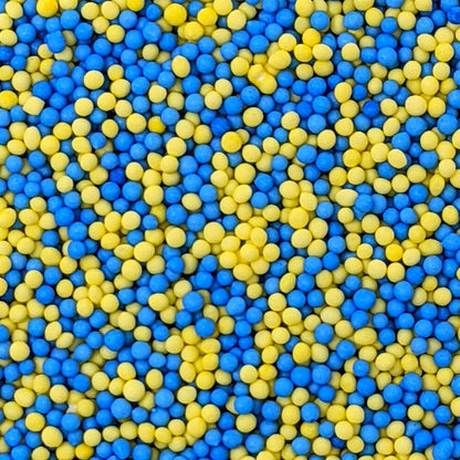 Blue & Yellow Cake Sprinkles