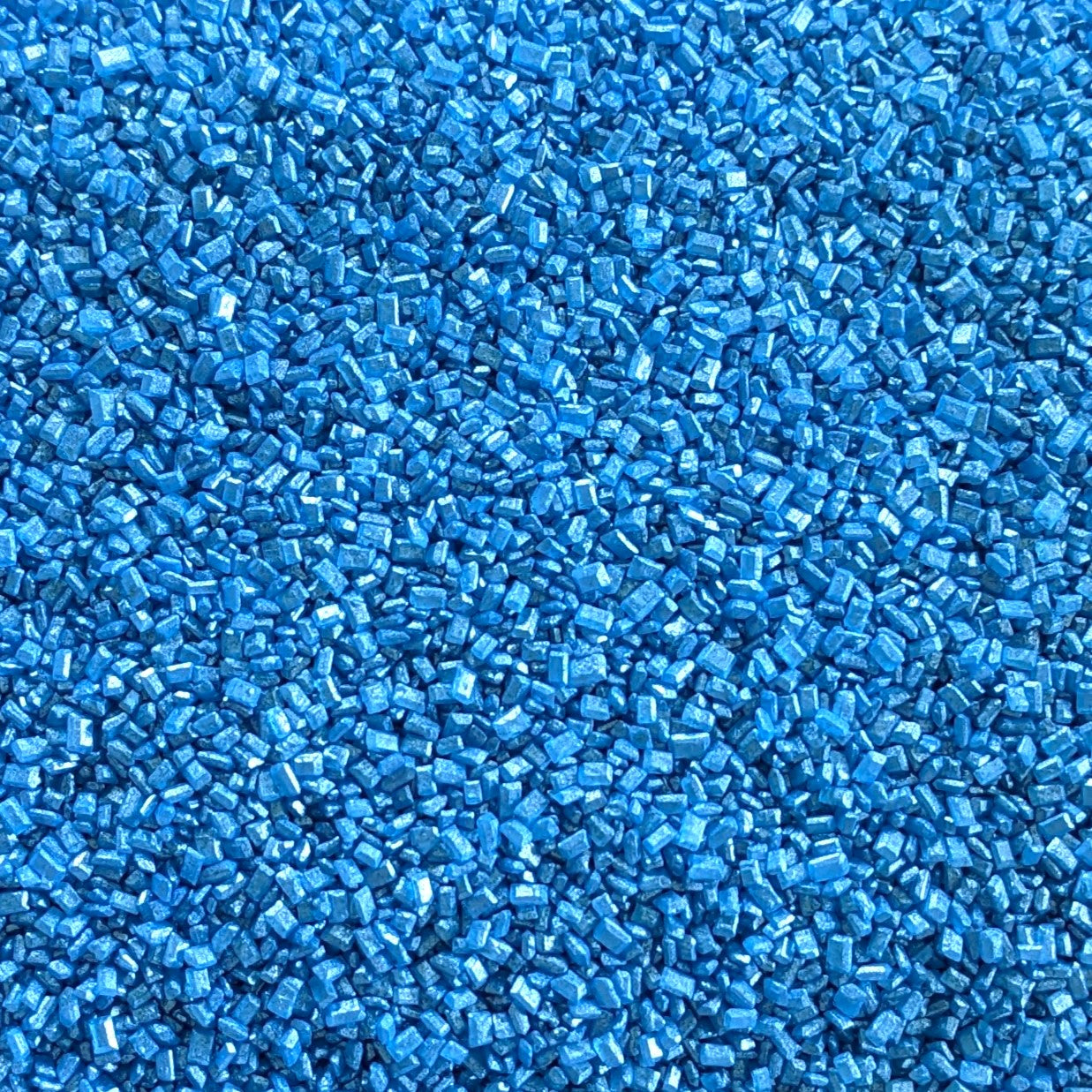 Bright Blue Sugar Cake Sprinkles