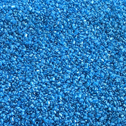 Bright Blue Sugar Cake Sprinkles