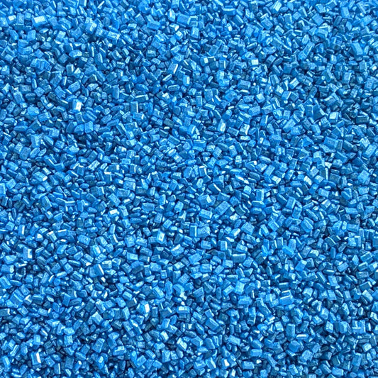 Bright Blue Sugar Cake Sprinkles