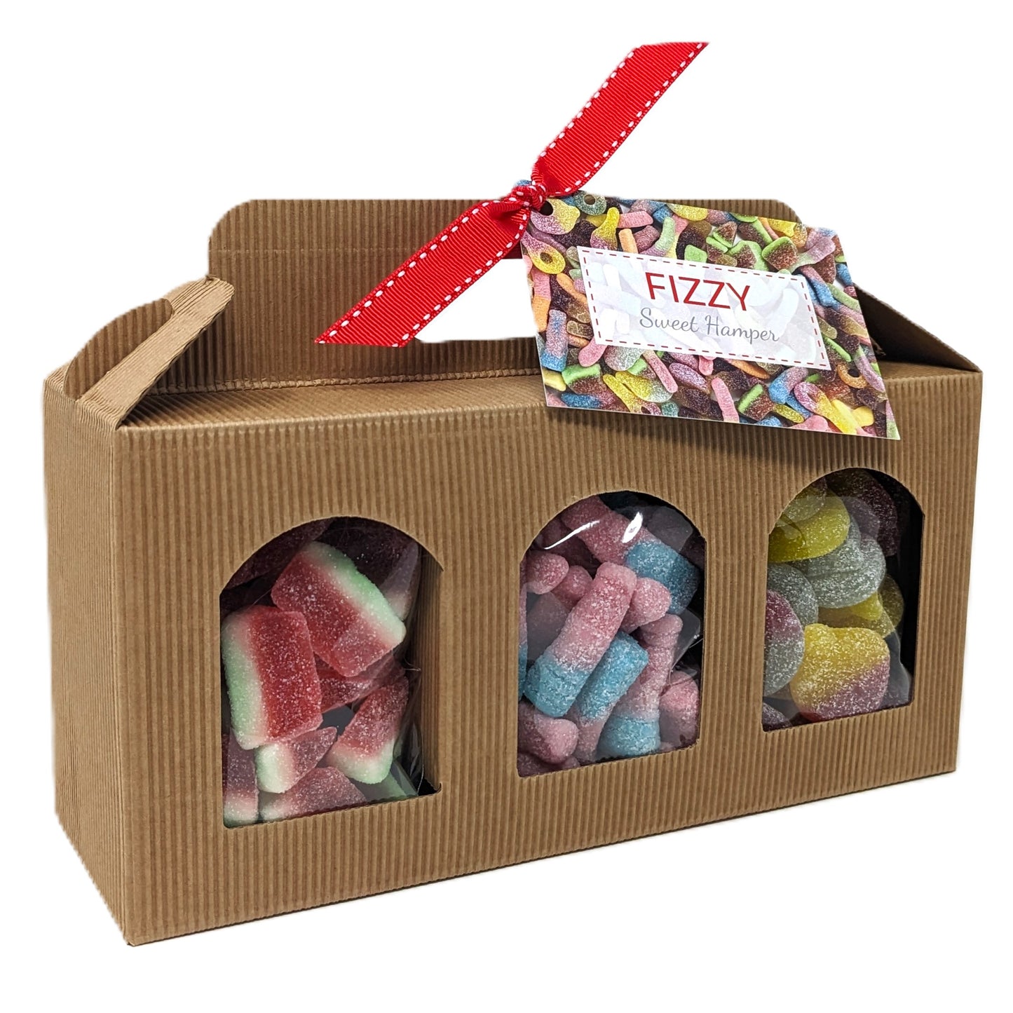Fizzy Sweet Kraft Hamper Box