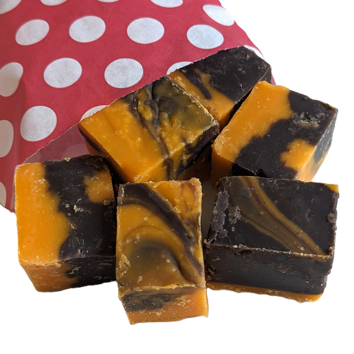 Vegan Chocolate Orange Fudge