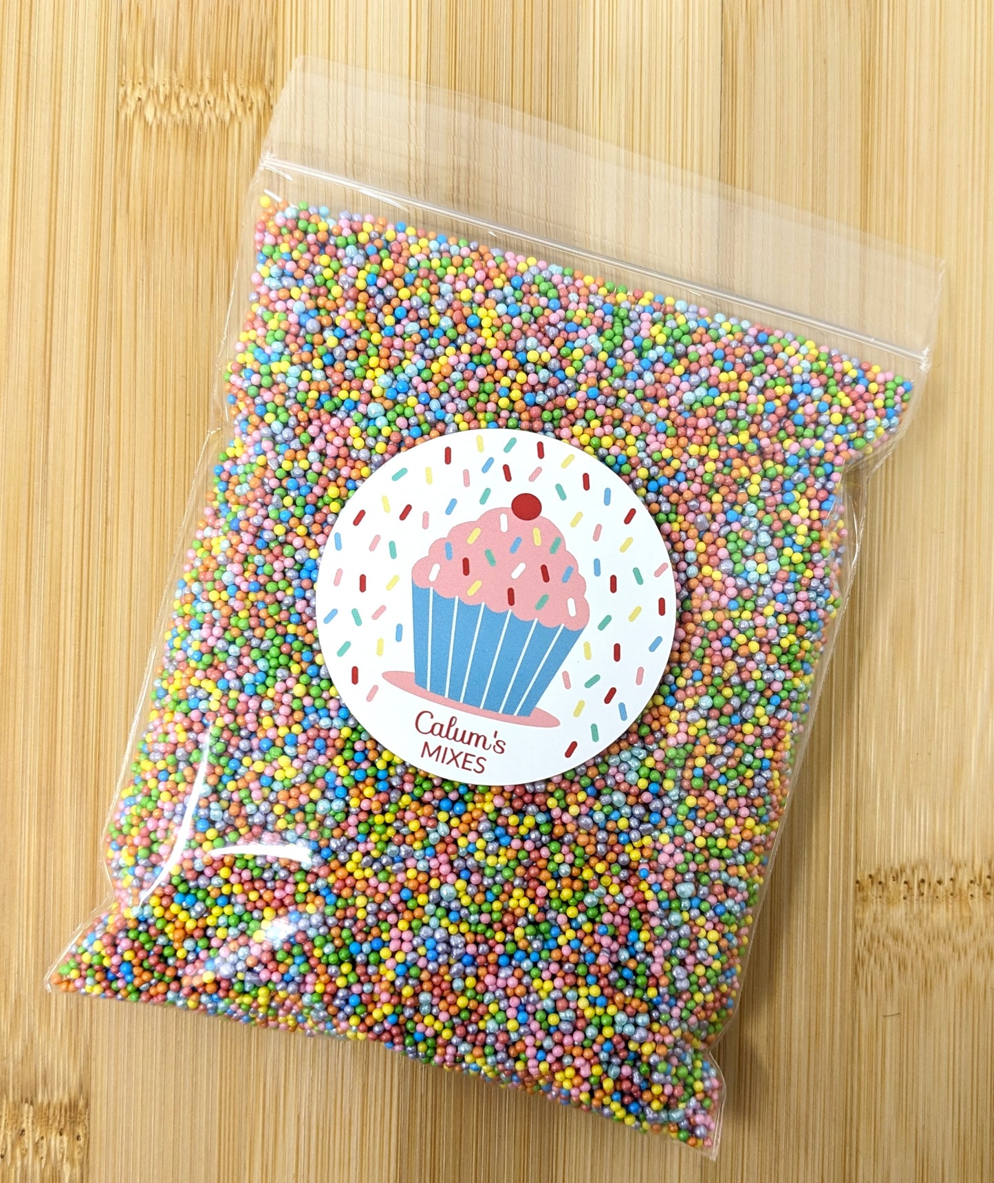 Glimmer Rainbow Mixed Cake Sprinkles