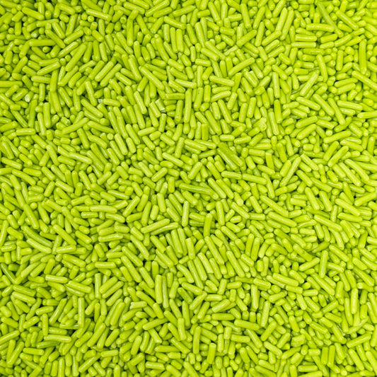 Green Sugar Strands Cake Sprinkles