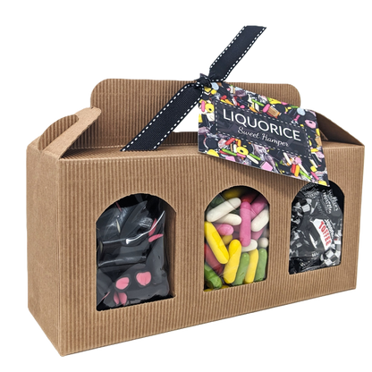 Liquorice Kraft Hamper Box