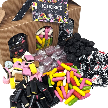 Liquorice Kraft Hamper Box