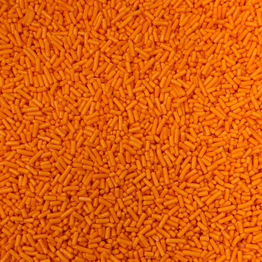 Orange Sugar Strands Cake Sprinkles