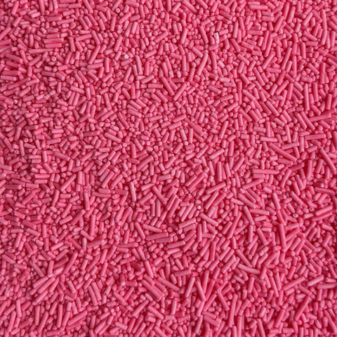 Pink Sugar Strands Cake Sprinkles