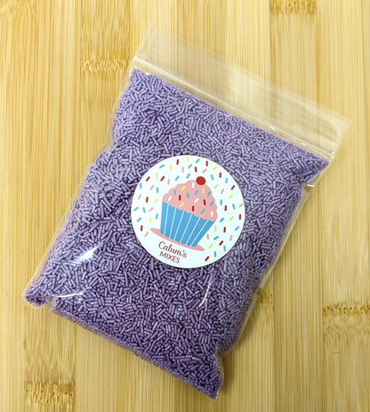 Purple Sugar Strands Cake Sprinkles