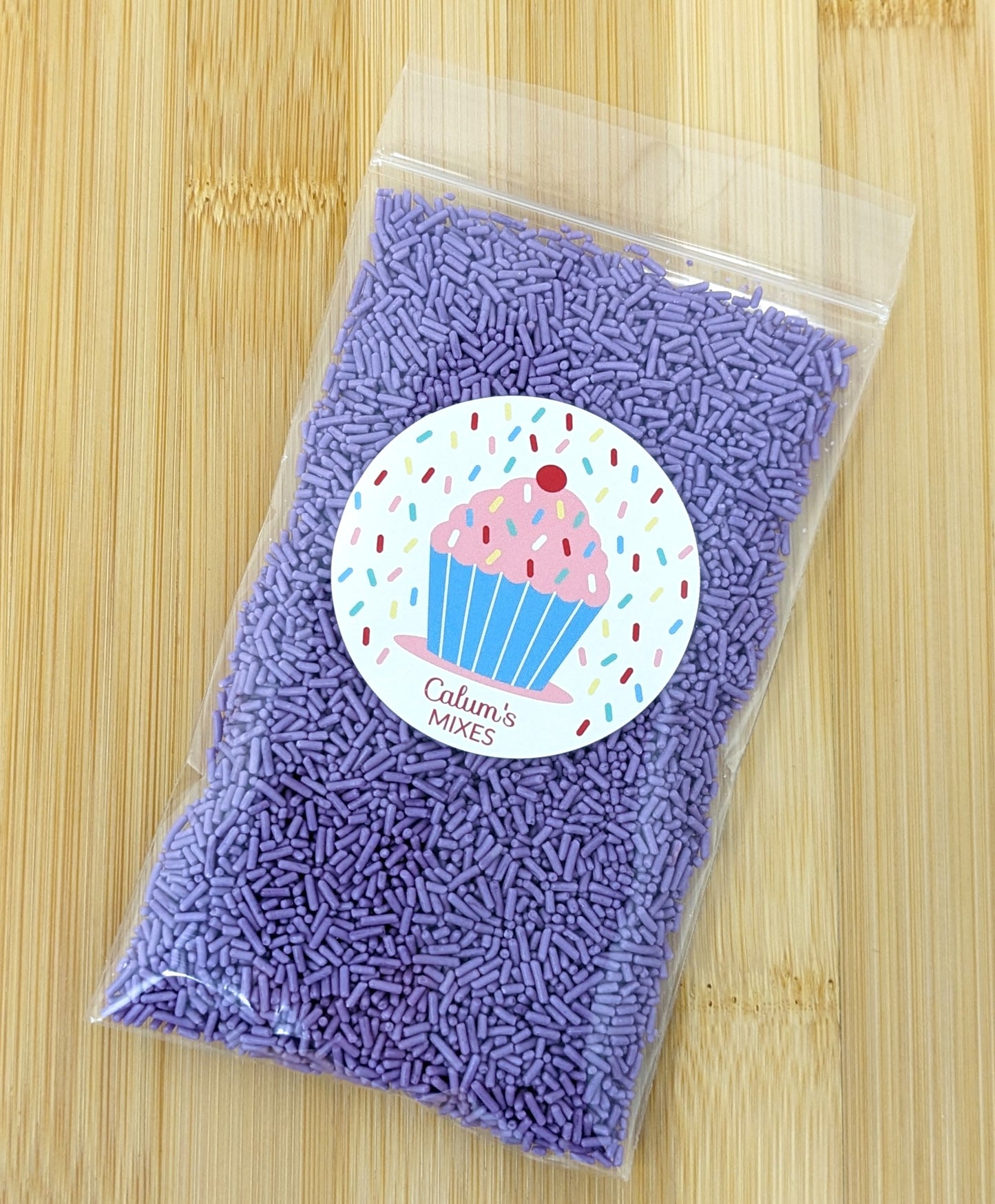 Purple Sugar Strands Cake Sprinkles