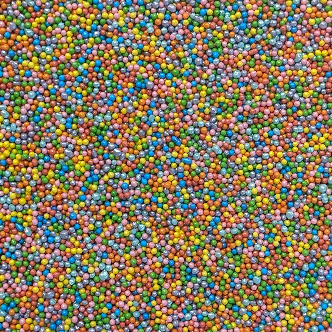 Glimmer Rainbow Mixed Cake Sprinkles