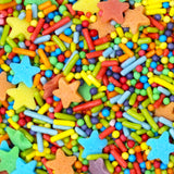 Rainbow Stars Mix Cake Sprinkles