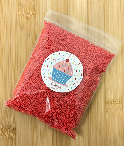 Red Sugar Strands Cake Sprinkles
