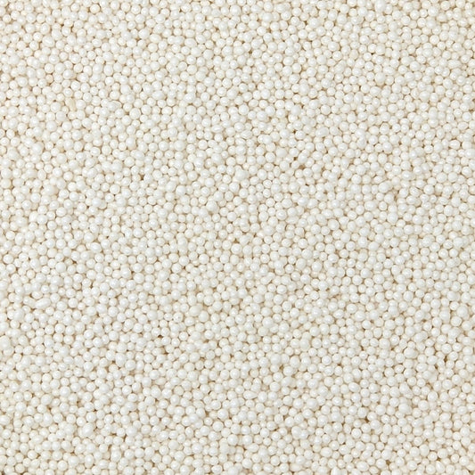 White Glimmer Cake Sprinkles