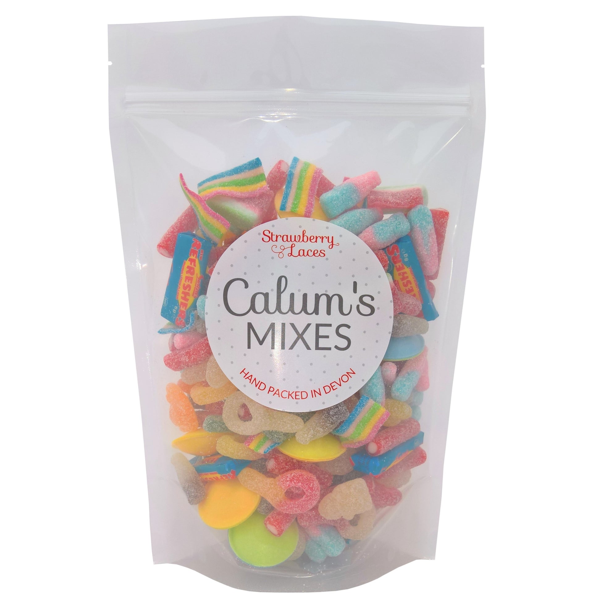 Calum's Mixes - Fizzy Sweet Mix - Strawberry Laces Sweet Shop