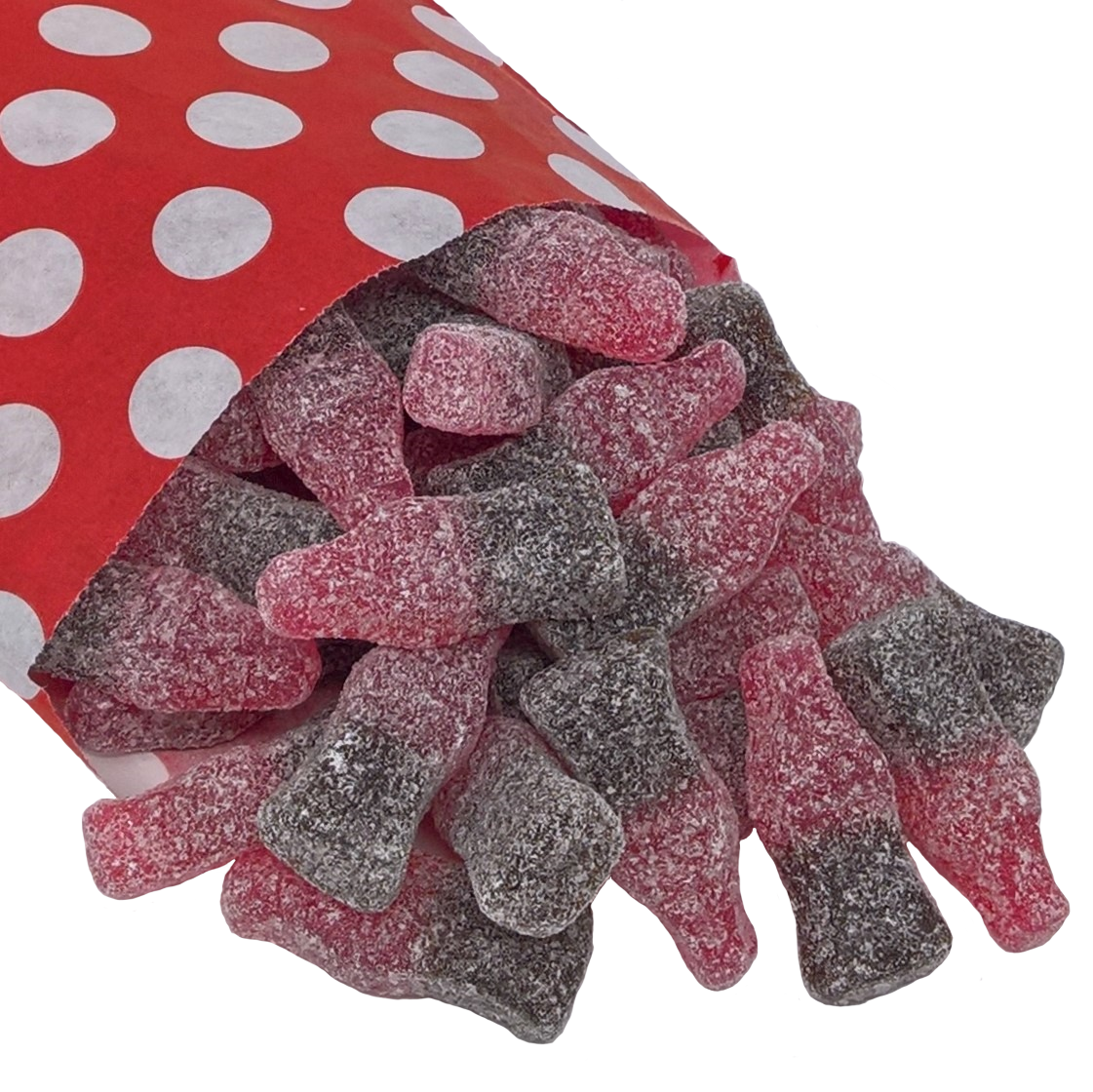 Fizzy Cherry Cola Bottles - Strawberry Laces Sweet Shop