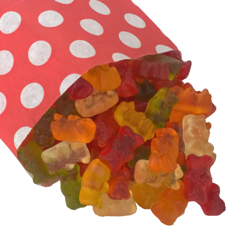Sugar Free Gummy Bears - Strawberry Laces Sweet Shop