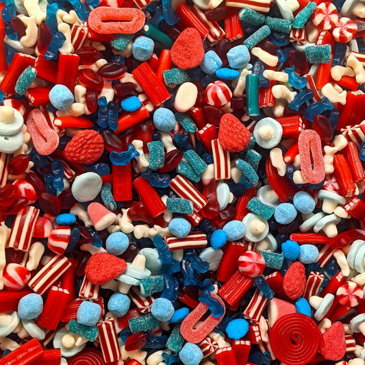 Red, White & Blue Sweet Mix