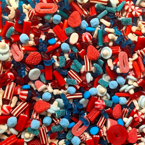 Red, White & Blue Sweet Mix