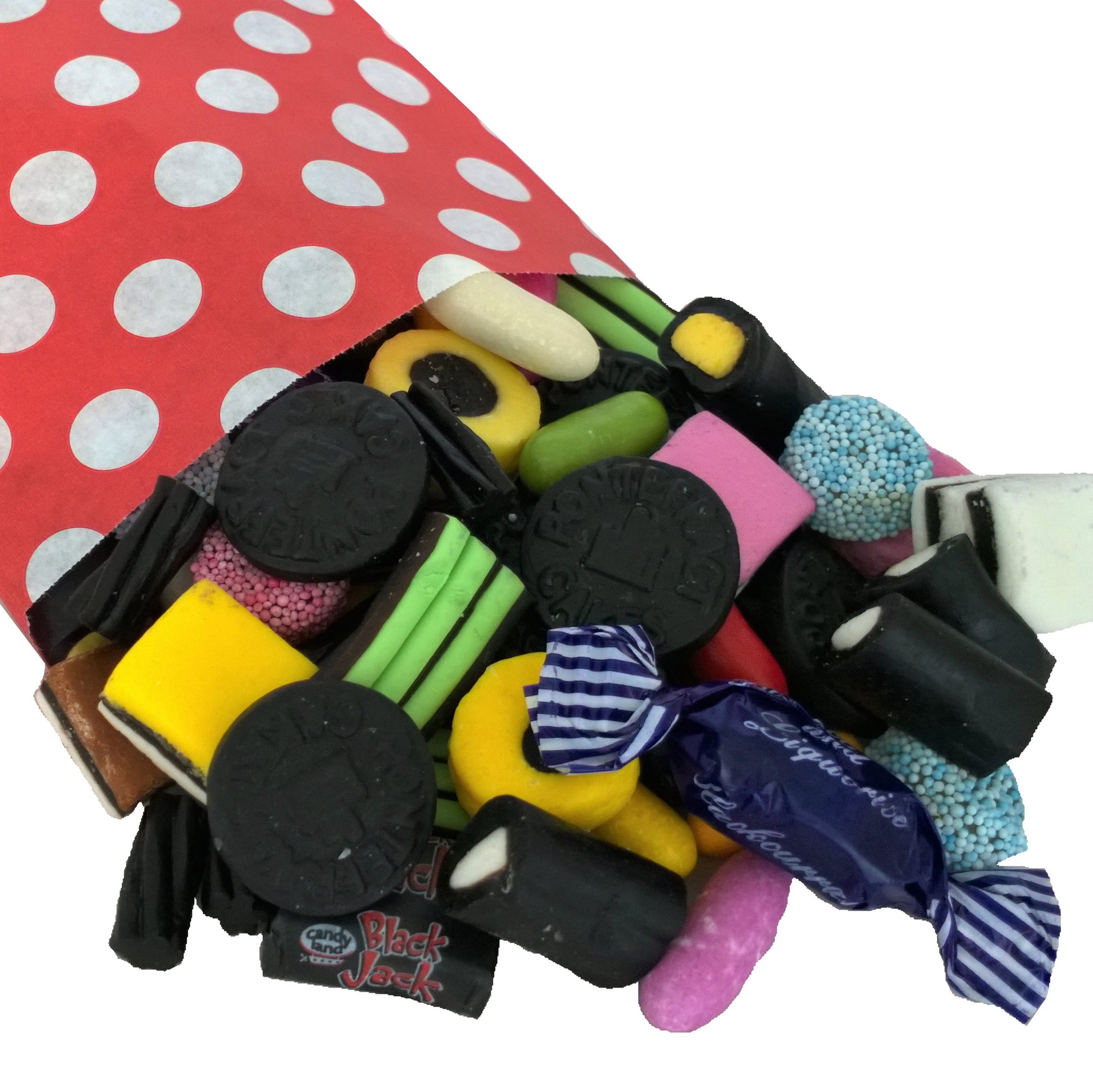 Liquorice Mix - Strawberry Laces Sweet Shop