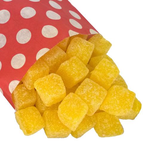 Pineapple Cubes - Strawberry Laces Sweet Shop