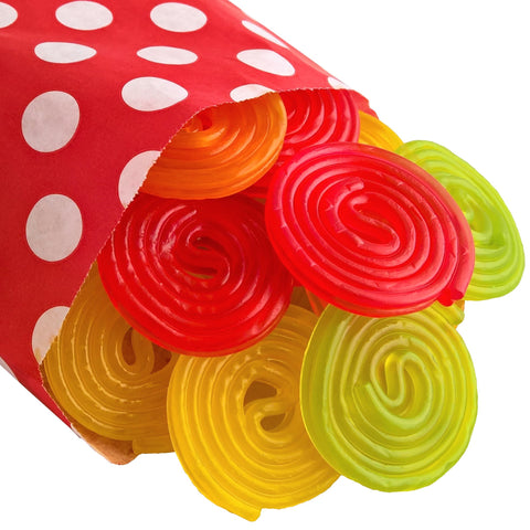 Rotella Gummy Wheels - Strawberry Laces Sweet Shop