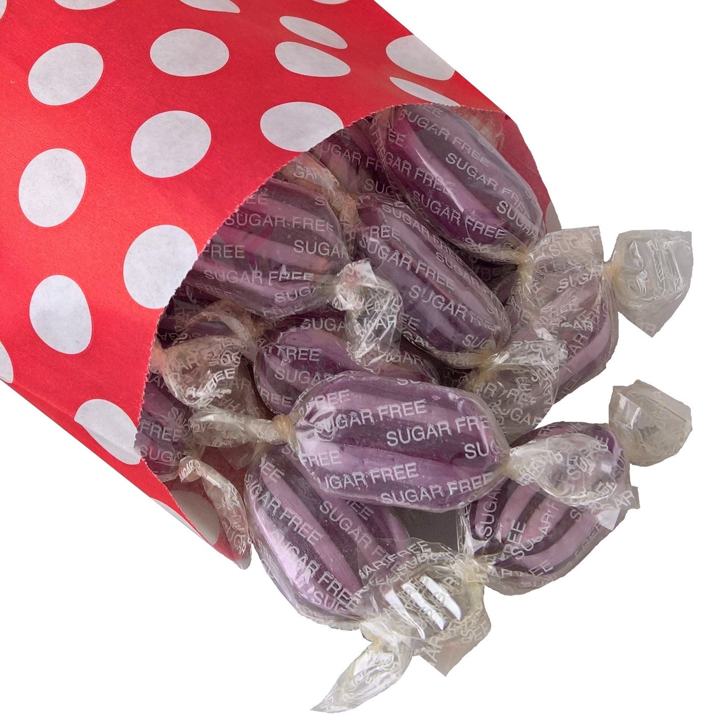 Sugar Free Blackcurrant & Liquorice - Strawberry Laces Sweet Shop