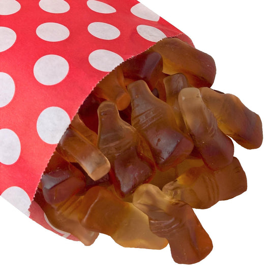 Sugar Free Cola Bottles - Strawberry Laces Sweet Shop