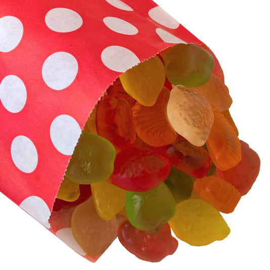 Sugar Free Fruit Salad Gums - Strawberry Laces Sweet Shop