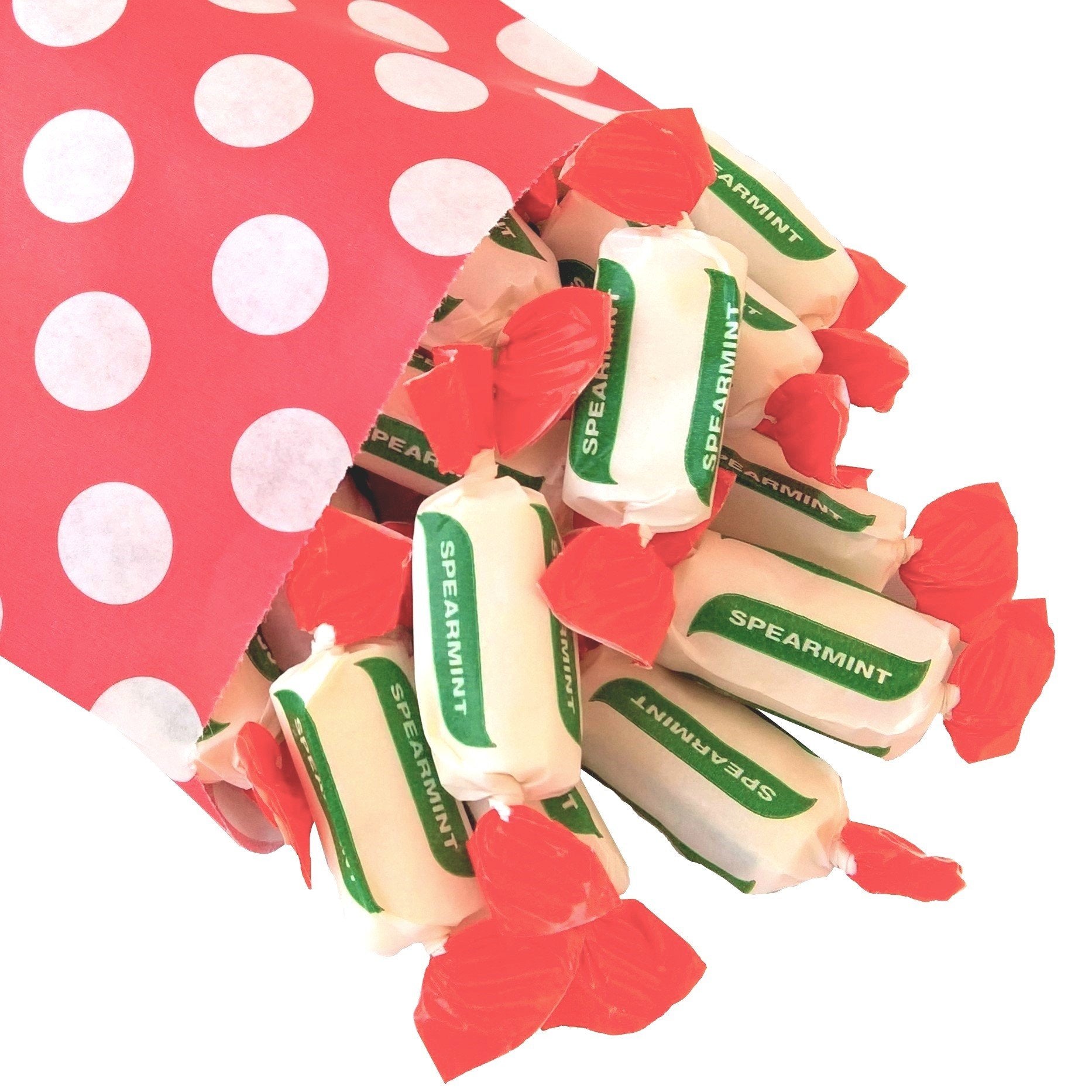 Sugar Free Spearmint Chews - Strawberry Laces Sweet Shop