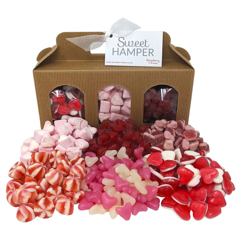 Love Heart Sweet Hamper Box