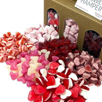 Love Heart Sweet Hamper Box