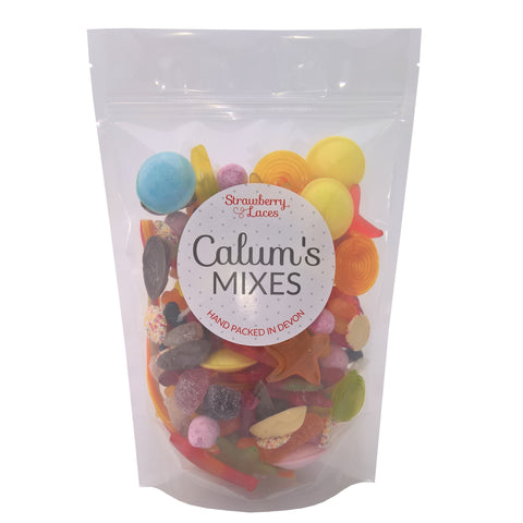 Calum's Mixes - Vegetarian Sweet Mix - Strawberry Laces Sweet Shop
